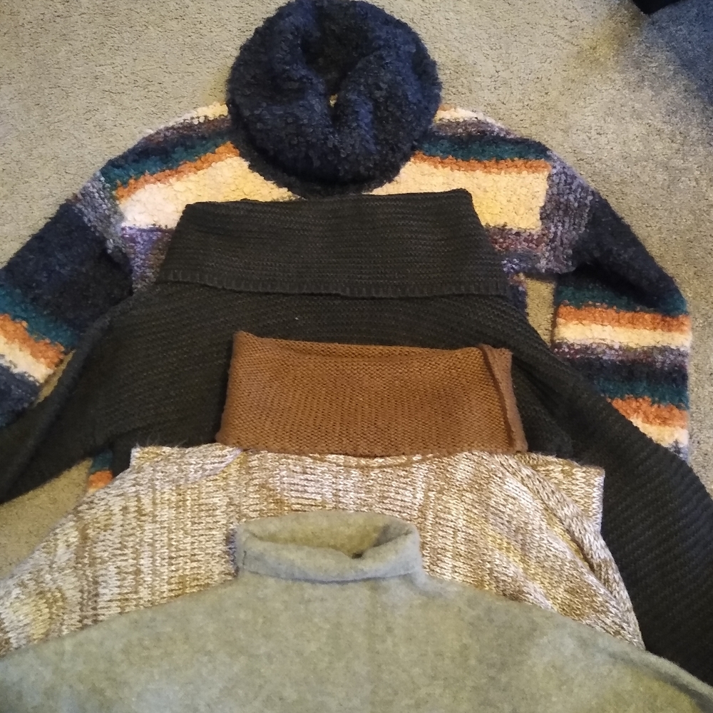 Bundle of sweaters